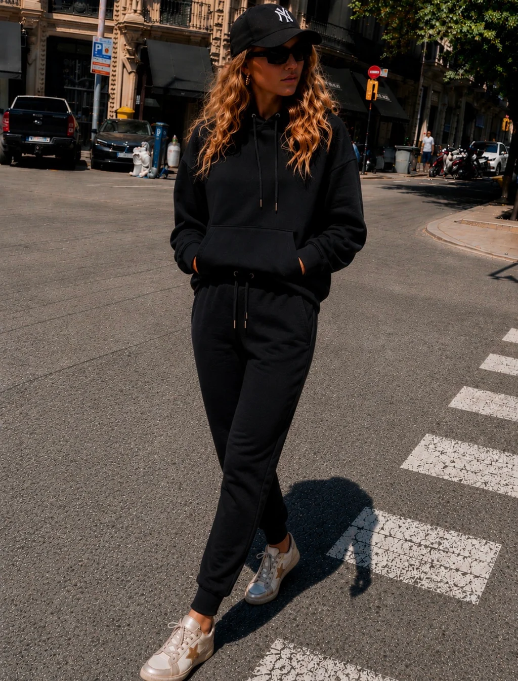 Babucha Morley Black con Bolsillos