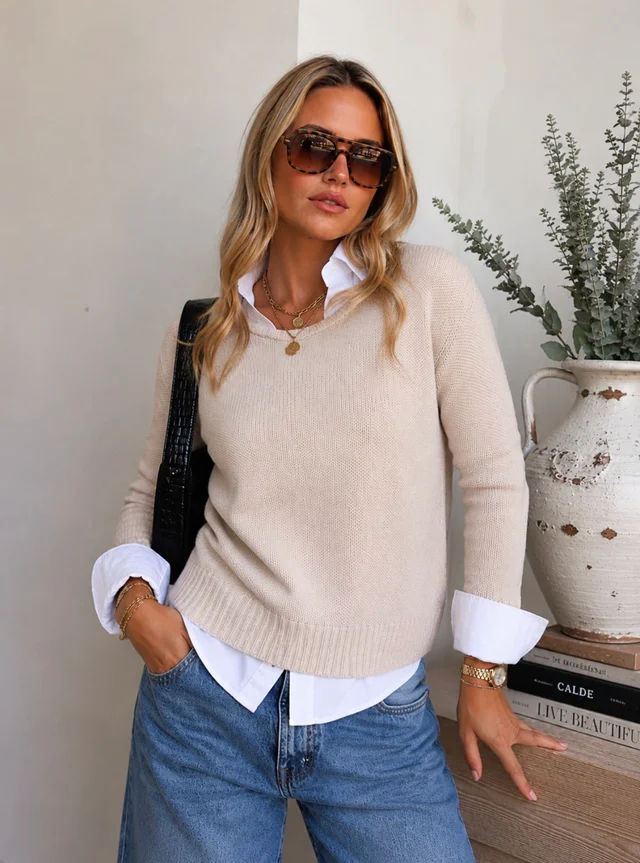 Sweater DIXIE Tejido c/Lurex GUL849
