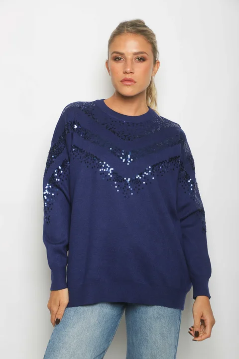 Sweater ANBAR c/ Brillos GU67701