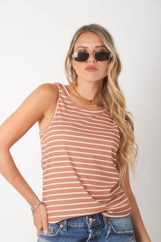 Musculosa RAVE MORLEY RAYADA - Vista 3