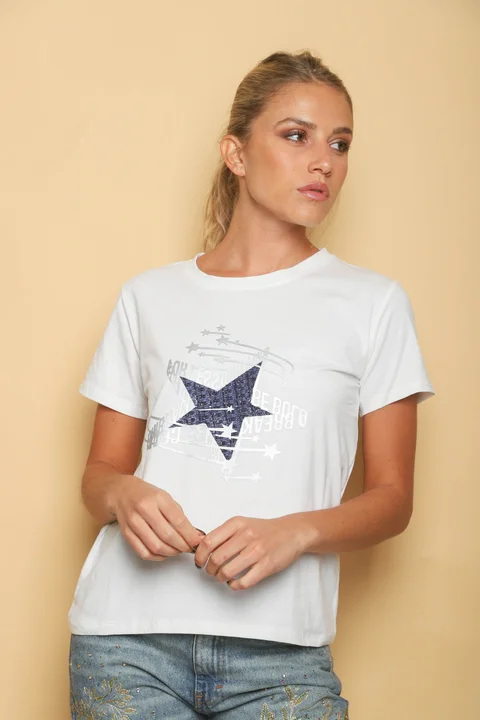 Remera Estrella BREAK LESS GUJ5219