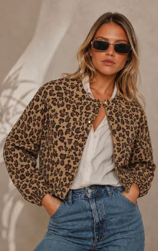 Campera BROWN PRINT Gabardina GU70064 - Vista 1