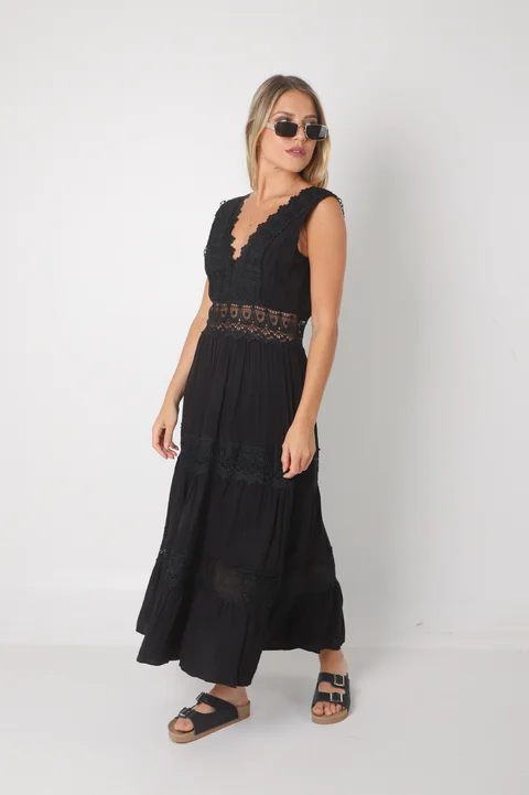 Vestido  Cypres  Bordado  GUK155