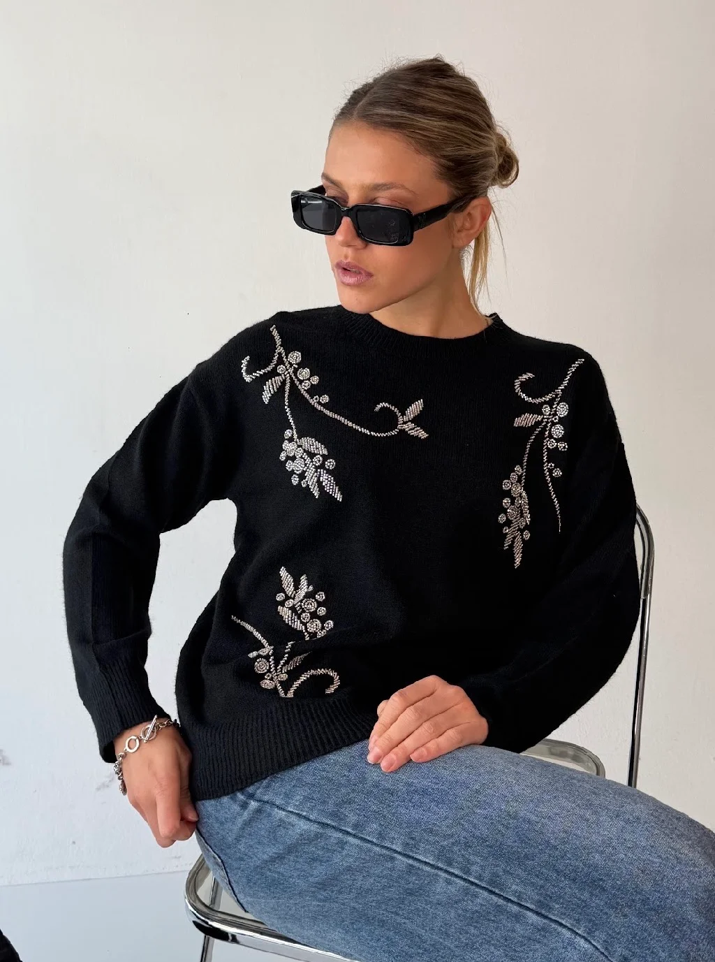Sweater NORTH c/canutillo GU405834