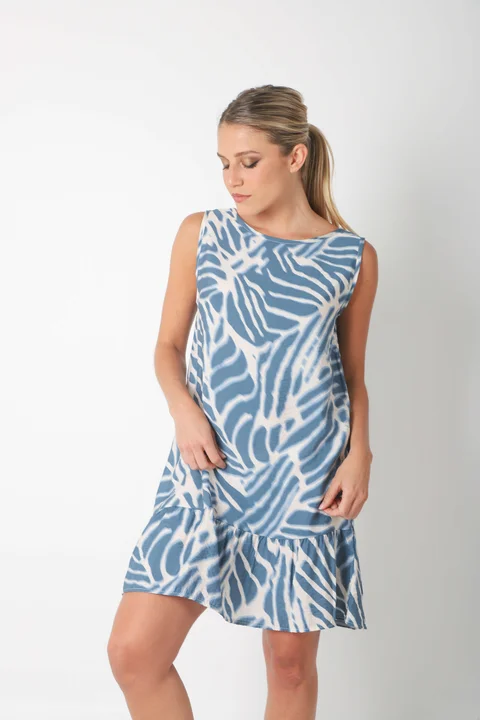 Vestido Weiss Caribbean de Satin