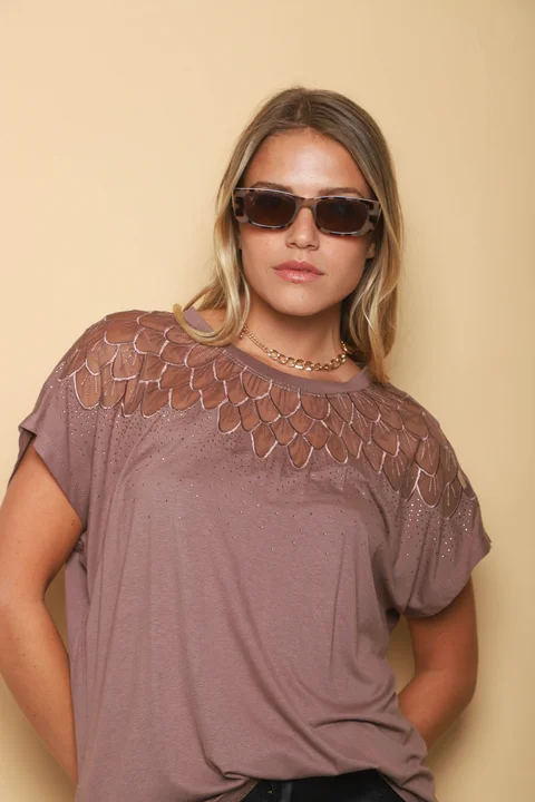 Remeron BURDEOS Modal c/Strass GU23522