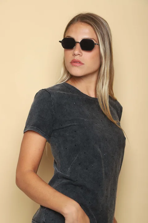 Remera LOYAL BATIK con Strass GU661200