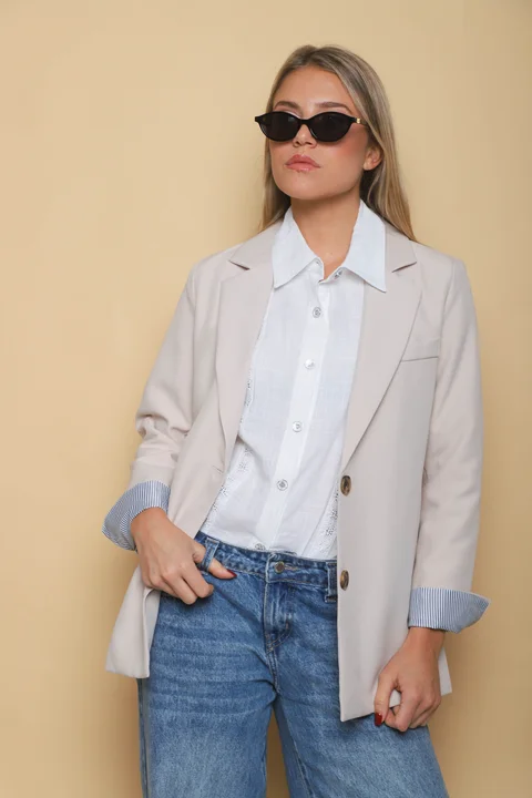 Blazer BLIKER Con Forreria GU5599