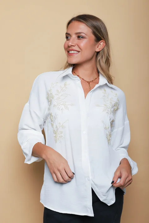 Camisa DAMARIS Bordada GU70264