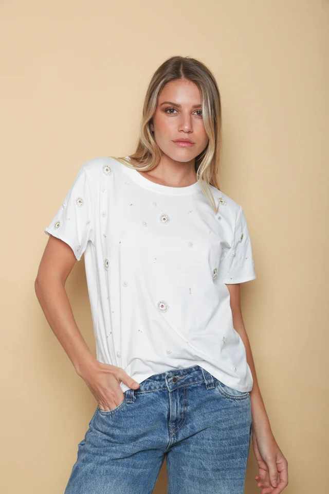 Remera GALLAGUER c/ Apliques GU5200
