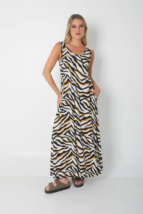 Vestido Joy Paradise con Bolsillos