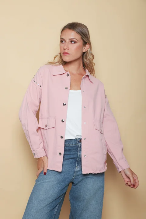 Camisaco RAPSODY gabardina c/tachas GUK70170