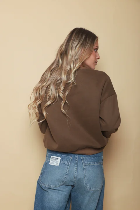 Buzo WHO CARES Gamuzado GUK70076