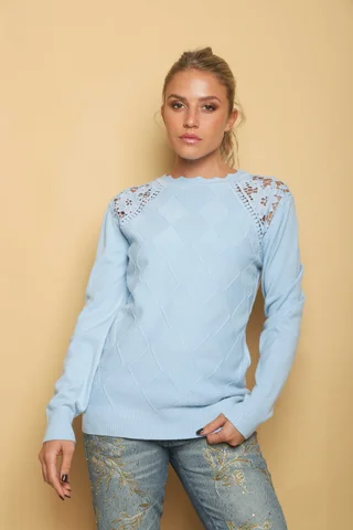Sweater BELAGIO Bremer Broderie GU625 - Vista 5