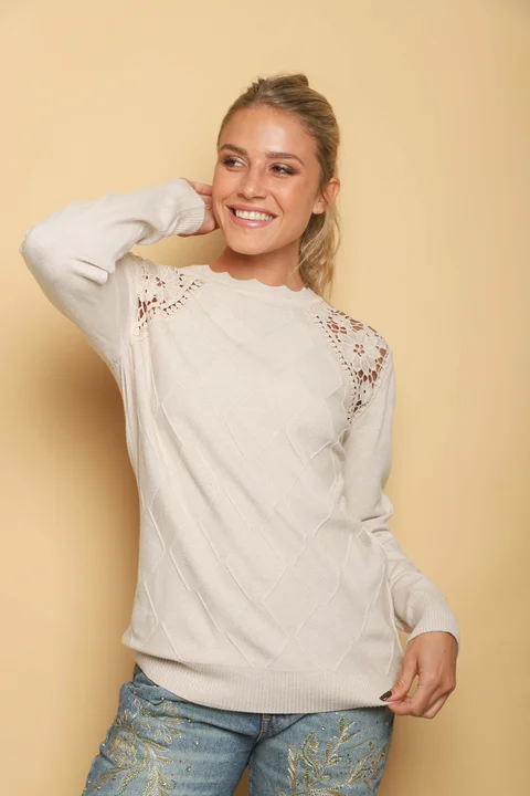 Sweater BELAGIO Bremer Broderie GU625