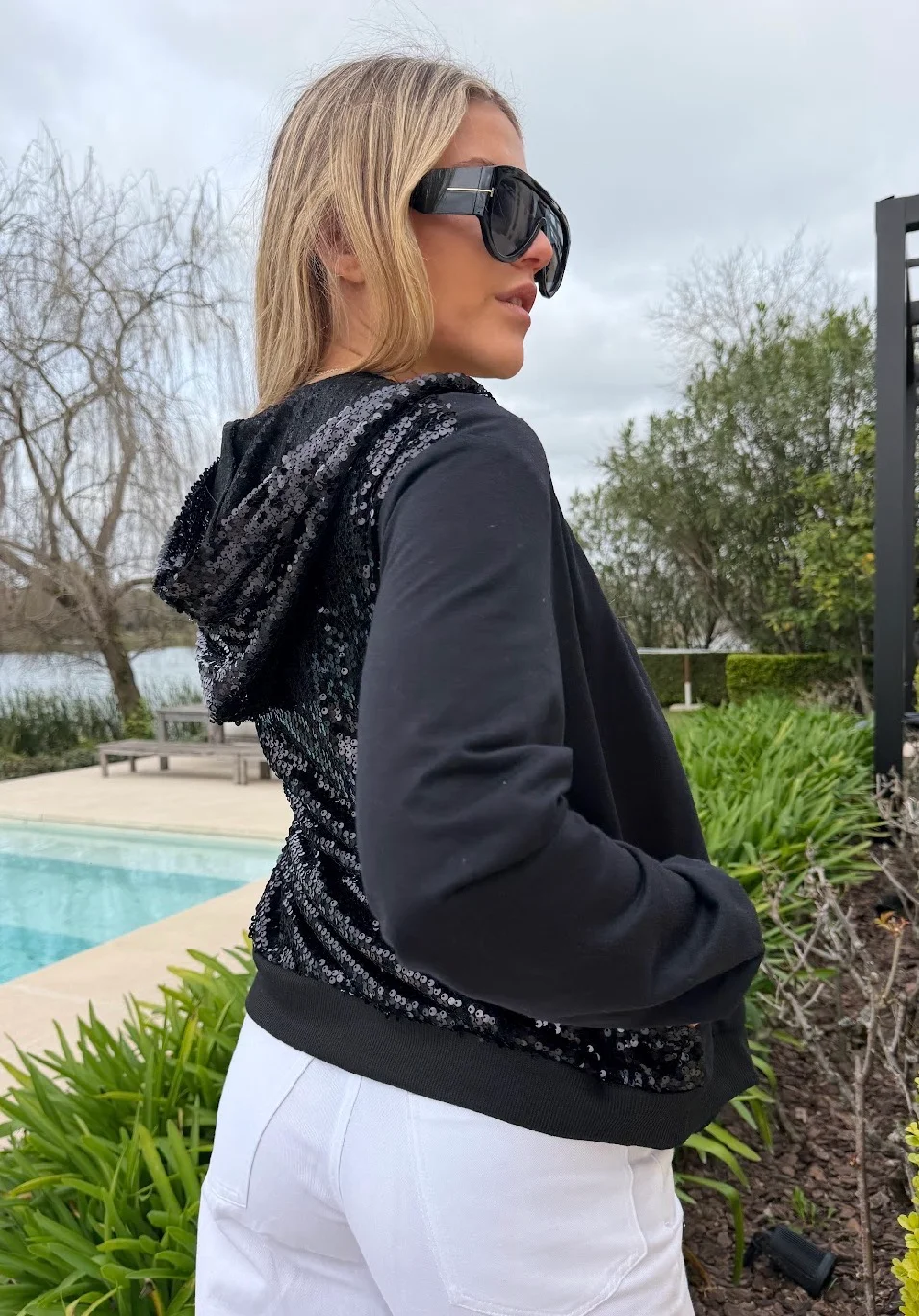 Campera  BRILLIANT con Lentejuelas GUK119