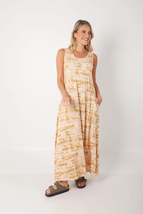 Vestido Joy BATIK FAN c/ Bolsillos