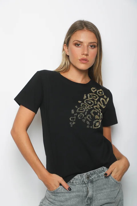 Remera BATUR C/Canutillos y Piedras GU5210