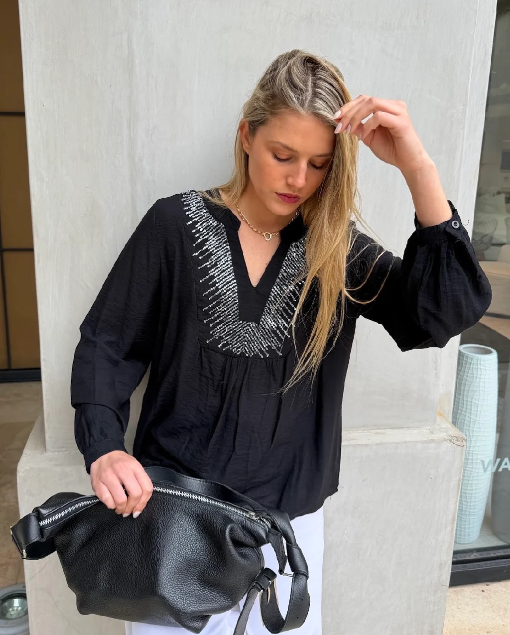 Blusa GUILBOA Bordada GU 6217
