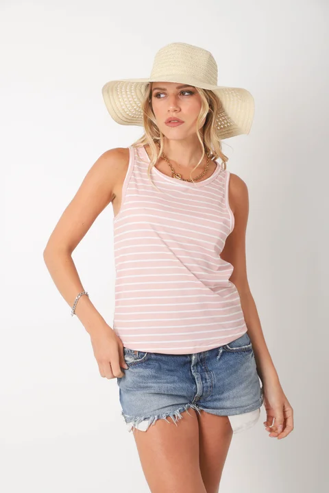 Musculosa RAVE MORLEY RAYADA