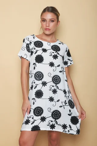 Vestido VERIA Lino GUCH3007 - Vista 1