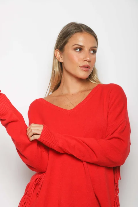 Sweater CHILL Amplio de Bremer c/ Flecos GUL680