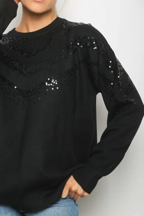 Sweater ANBAR c/ Brillos GU67701