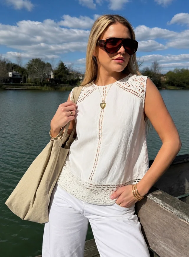 Musculosa Crochet GUK70119
