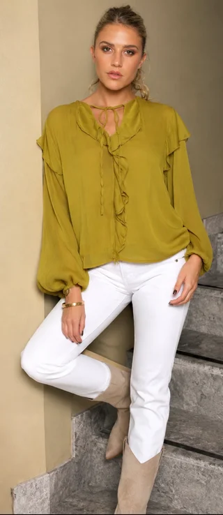 Blusa KIMBERLY Gasa GUK70279 - Vista 3