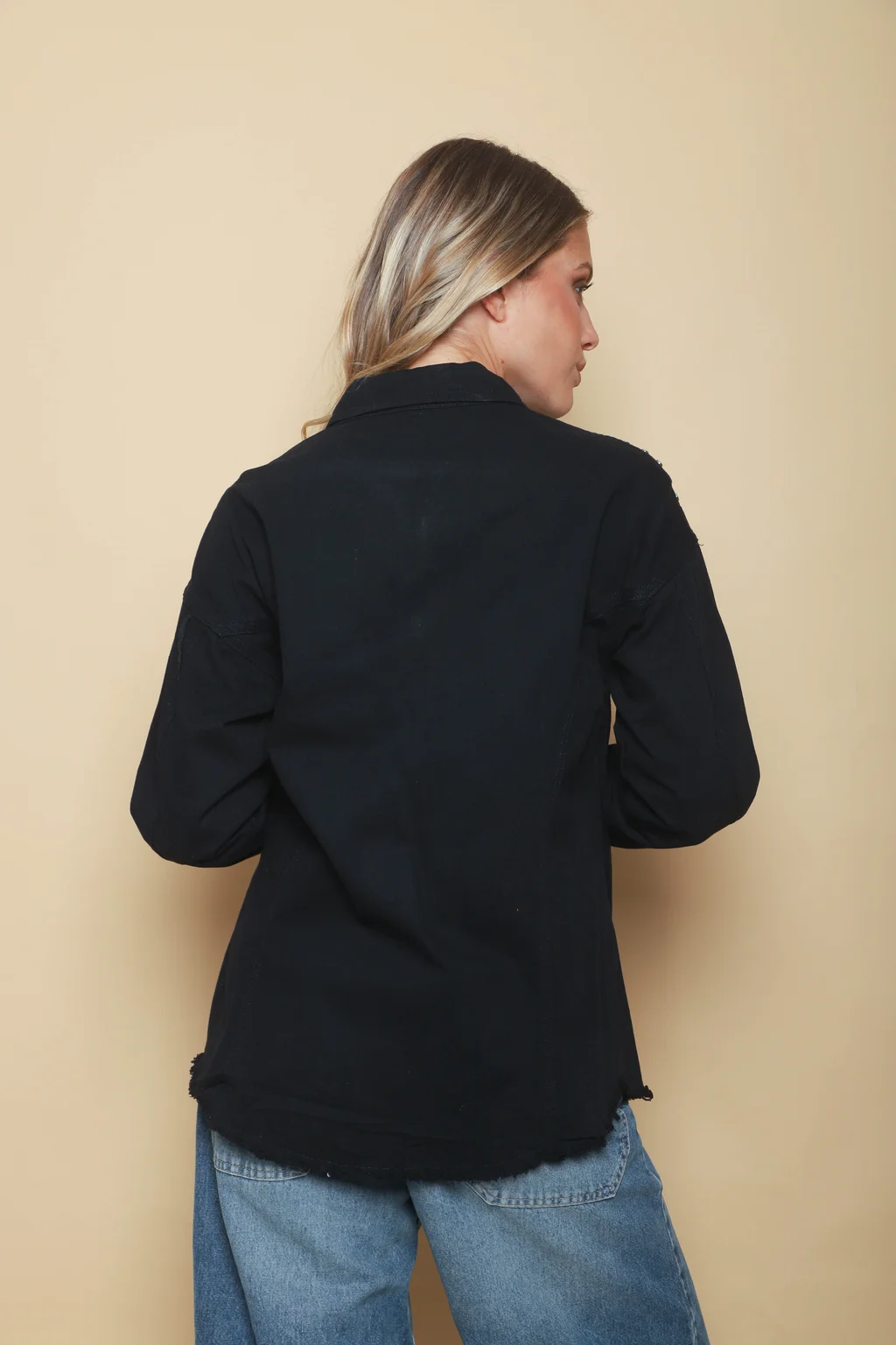 Camisaco RAPSODY gabardina c/tachas GUK70170