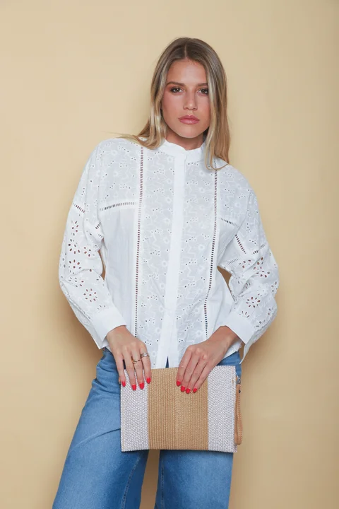 Camisa DESIRE C/ Broderie GUK70196