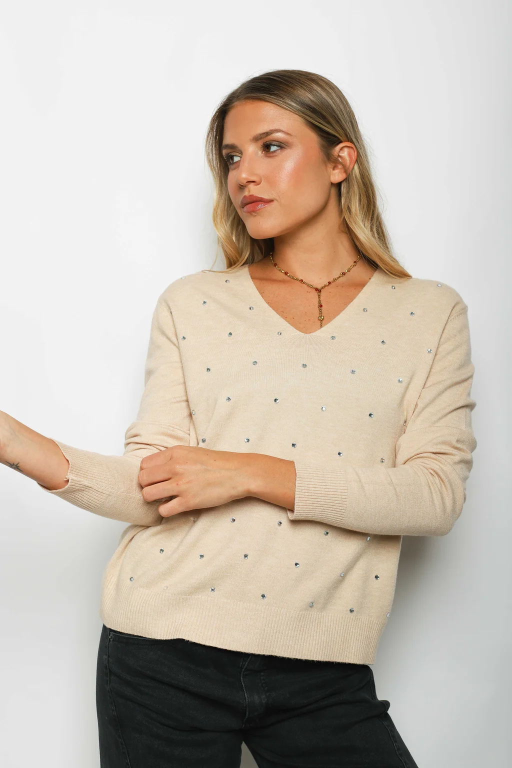 Sweater SENA Bremer c/ Strass GU615