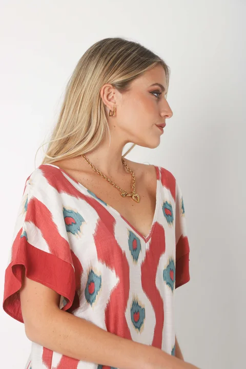 Vestido DOMINIQUE SERI LINO GUK70143-3