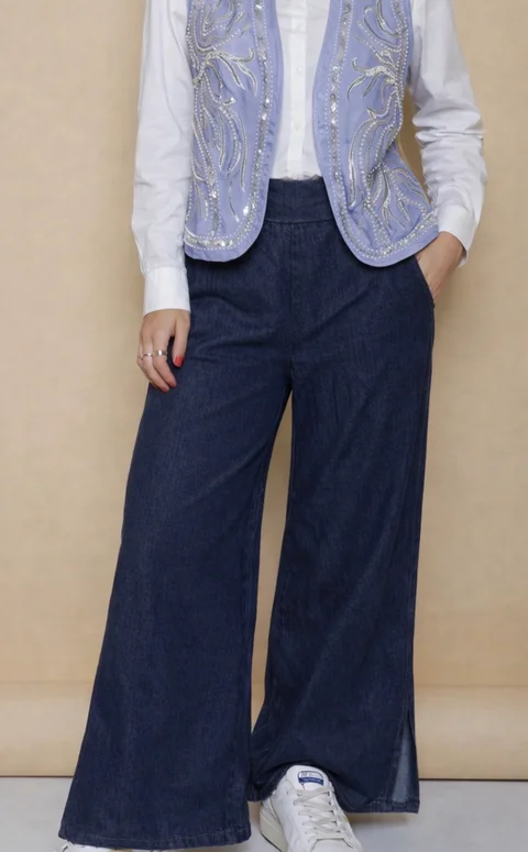 Maxi Palazo Denim 