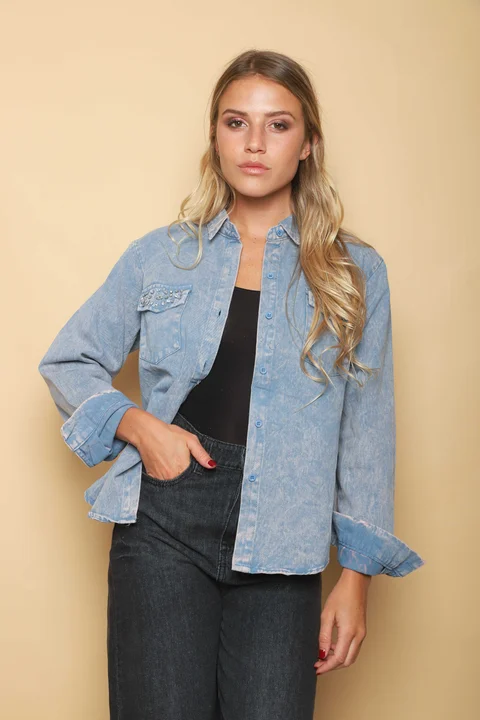 Camisa Jean Nevado C/ Piedras GUK70103