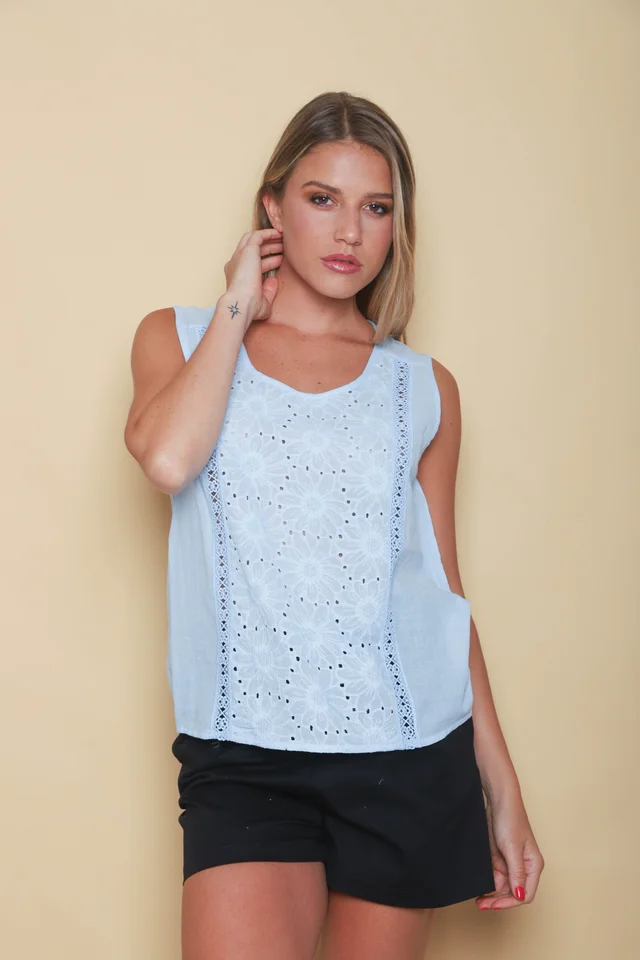 Blusa VALLEY Broderie GUK70208