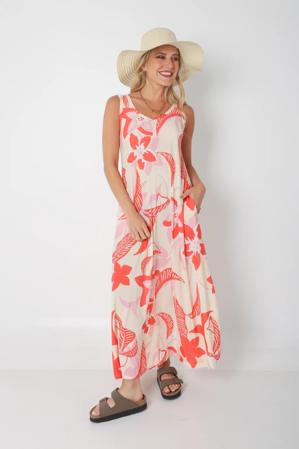 Vestido Joy Paradise con Bolsillos