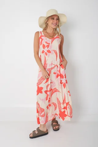 Vestido Joy Paradise con Bolsillos - Vista 3