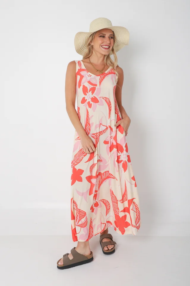 Vestido Joy Paradise con Bolsillos