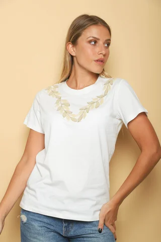 Remera ARIN Bordada GU6266 - Vista 4