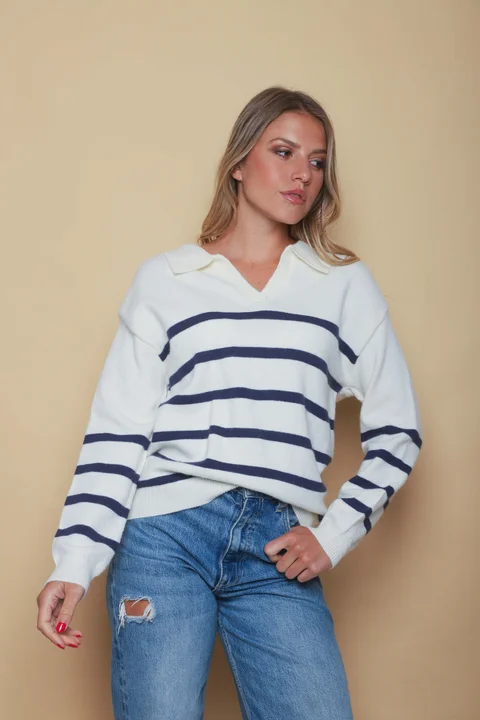 Sweater Chomba BRUNEI Bremer Rayado GUL822