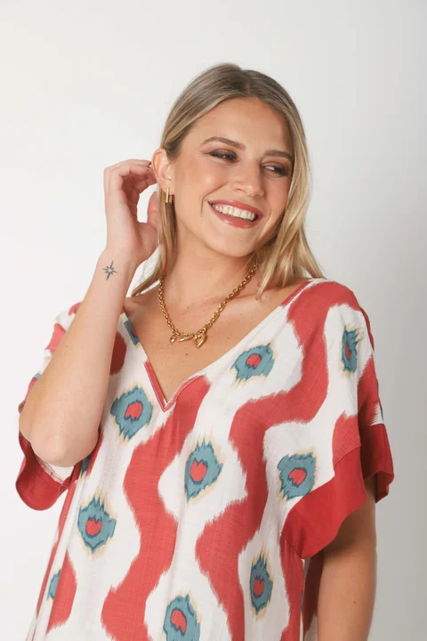 Vestido DOMINIQUE SERI LINO GUK70143-3