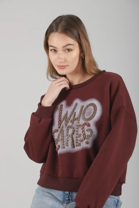 Buzo WHO CARES Gamuzado GUK70076