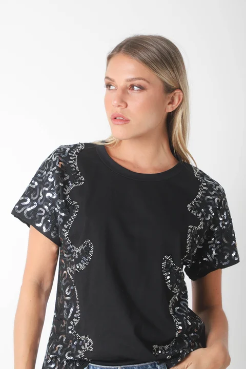 Remera KALSEN C/Lentejuelas GUK70136