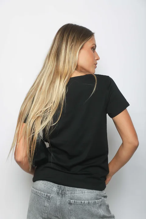 Remera ETIOPIA ENCAJE GU356342