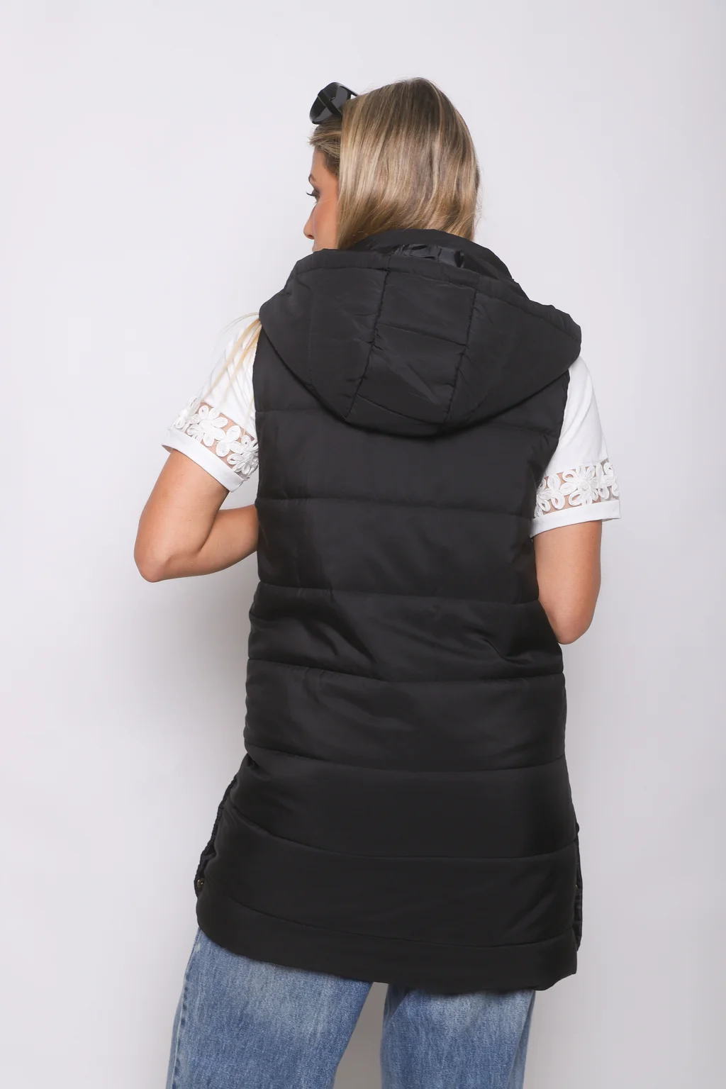 Chaleco Largo Botones ALPES GU98507