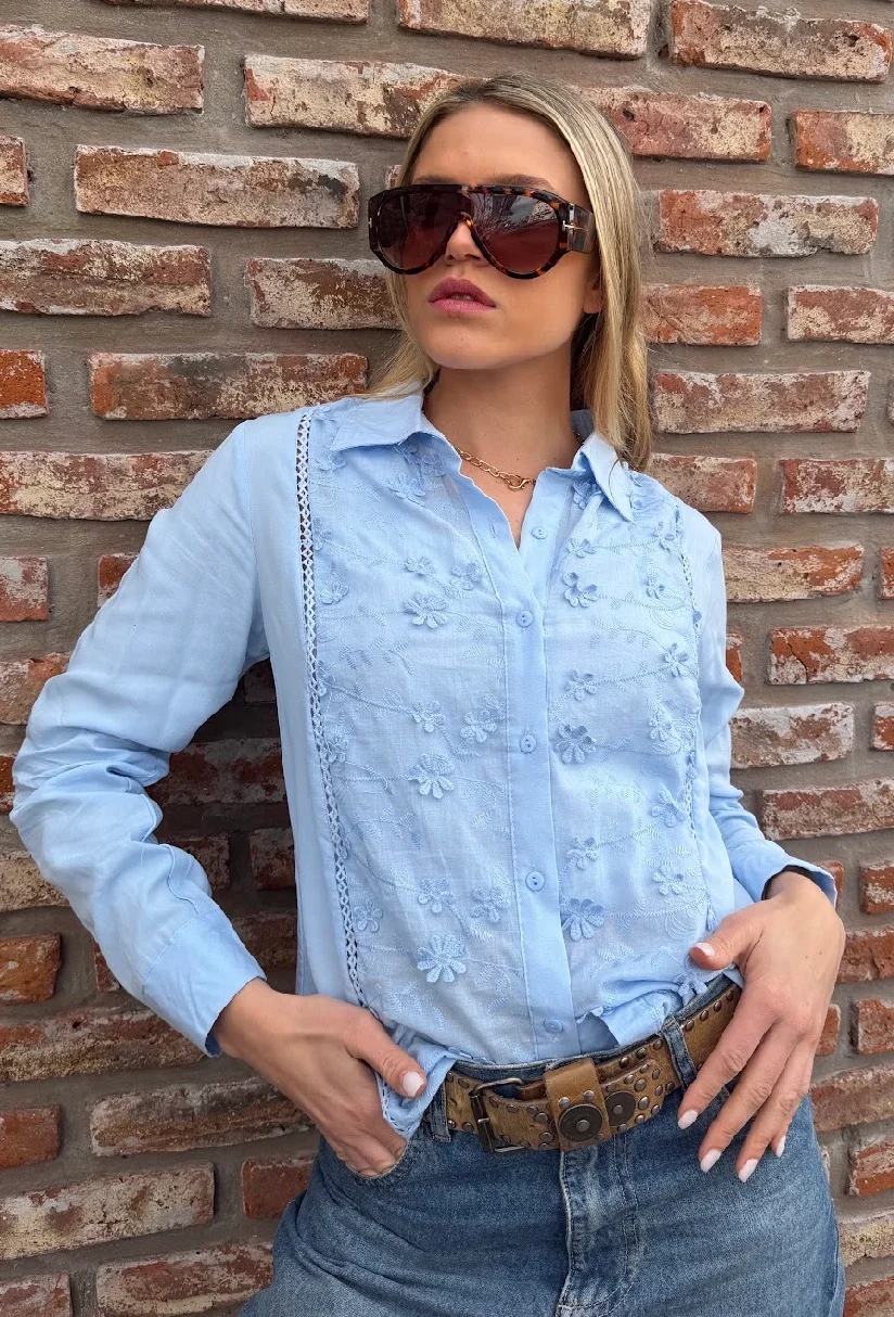 Camisa NIZA Bordada GUK148