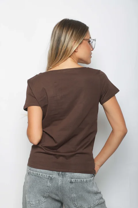 Remera ETIOPIA ENCAJE GU356342