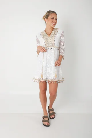 Vestido MARBELLA Encaje GUK4036-1 - Vista 3