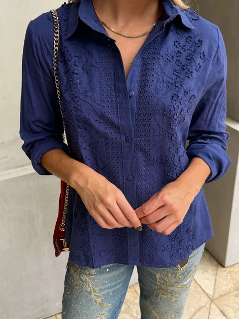 Camisa Debie Broderie GUK4118